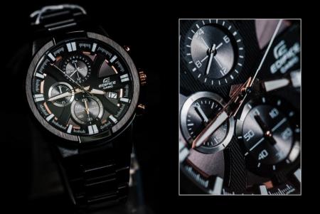 Muški sat: Casio EFR-544BK-1A - Edifice