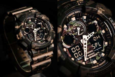 Muški sat: Casio GA-100CM-5A - G-Shock